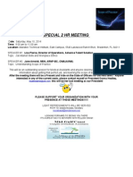 May 2014 Meeting Flyer