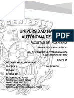 Ley de Ohm UNAM Lab Termodinámica