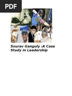Download Leadership Case Study on Saurav Ganguly by Rajiv Raha SN21974814 doc pdf