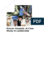 Leadership Case Study On Saurav Ganguly
