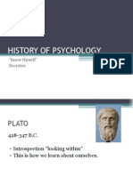 History of Psychology