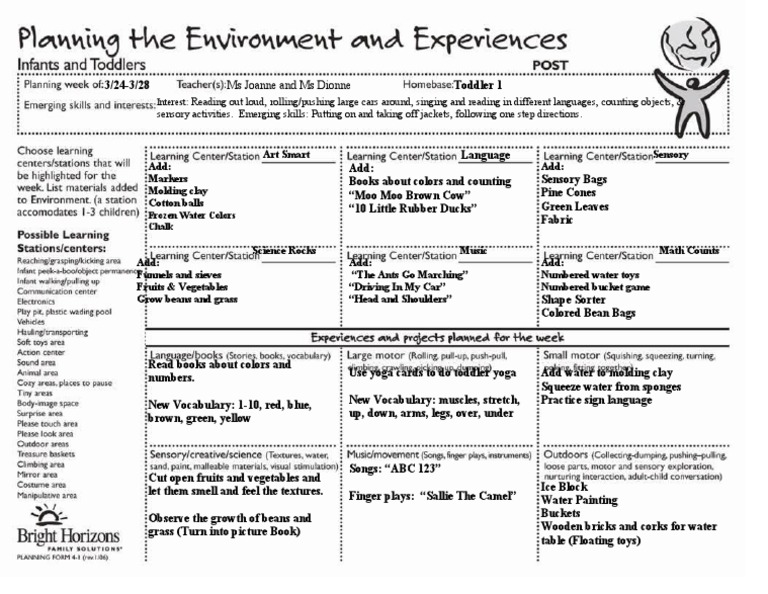 Toddler Art and Learning Activities | PDF | Art