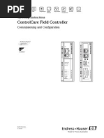 Controlcare Field Controller: Operating Instructions