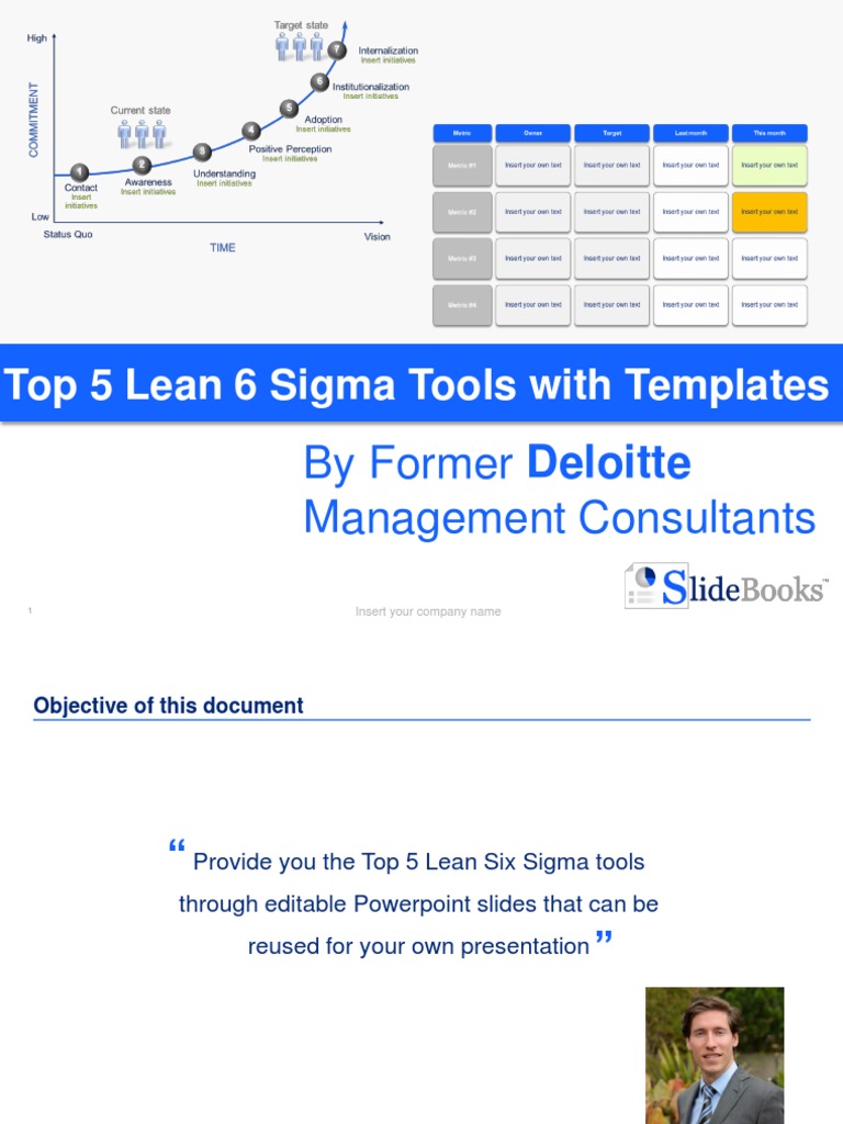 Top 5 Lean Six Sigma Tools & Templates | PDF | Lean Manufacturing | Six ...