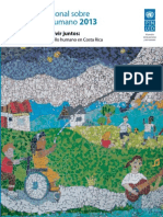 Informe Desarrollo Humano CR 2013