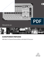Europower Pmp2000: Manual de Uso