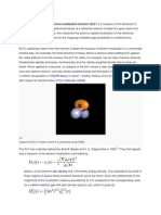 quantum chemistry electron: ρ is the electron τ the kinetic energy density. D is expected to be small in