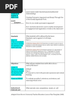 Short Text Lesson Plan