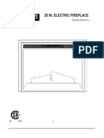Greystone F2811FL Fireplace User Manual
