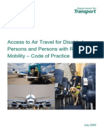 Access to Air Travel for Disabled