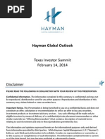 Download Kyle Bass Presentation Hayman Global Outlook Pitfalls and Opportunities for 2014 by ValueWalk SN219781025 doc pdf