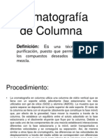 Cromatografía de Columna