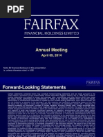 Prem Watsa 2014 AGM Final Slides  