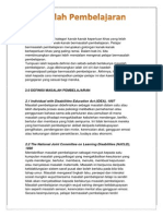 1.0 Pengenalan: 2.1 Individual With Disabilities Education Act (IDEA), 1997