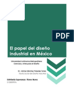 El papel del diseño industrial en México
