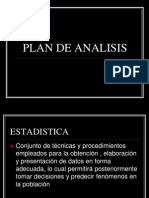 Plan de Analisis