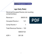 ADR (Average Daily Rate)