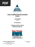 Cisco Certified Network Associate Ccna: Lab Manual