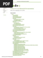 Node - Js v0.10.26 Manual & Documentation: Index View On Single Page View As JSON