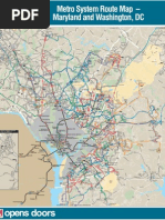 Download Metro System Route Map - Maryland and Washington DC by scottobear SN219799 doc pdf