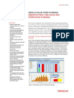 Oracle Value Chain Planning