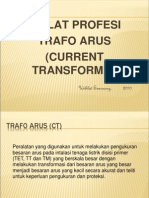 Pemeliharaan Trafo Arus (Ct)