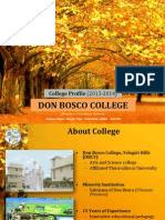 Don Bosco College - Yelagiri Hills: Profile 2014