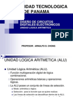 ALU diseño circuitos digitales