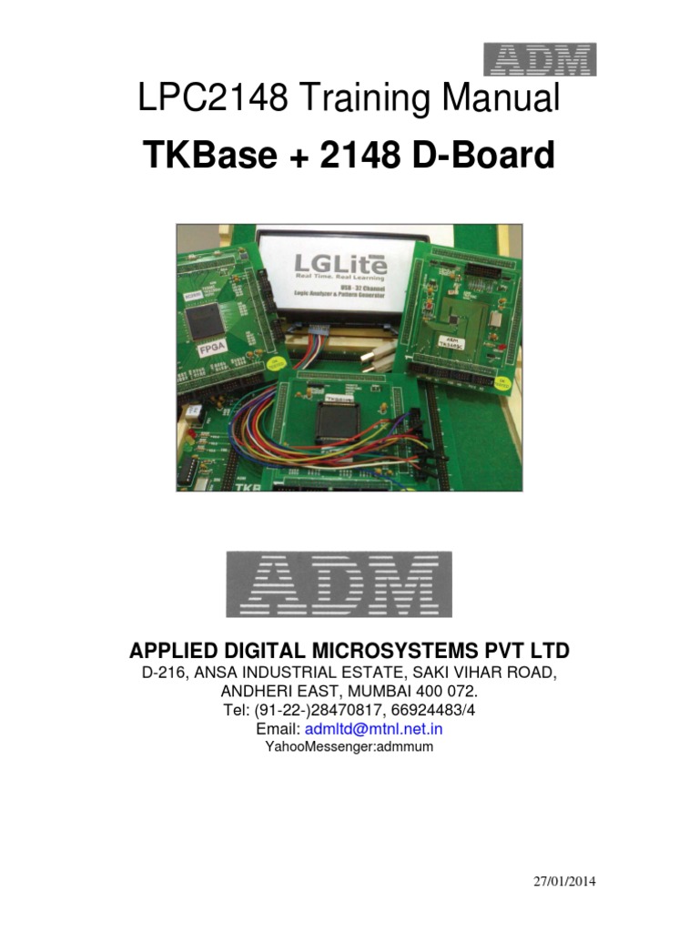 LPC2148 Training Manual Overview | PDF | Teaching Methods & Materials ...