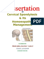 Spondiiloza Cervicala