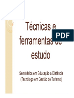 Técnicas e Ferramentas de Estudo - PPT (Modo de Compatibilidade)