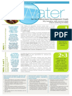 WWAP Water and MDGs