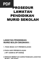 Surat Kiriman Rasmi Permohonan Mengadakan Lawatan Sambil 