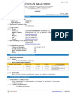 Adblue MSDS