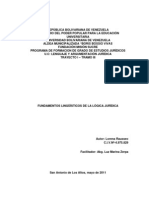 Trabajo Escrito Fund. Ling. de La Log. Jurídica