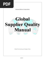 GM1927-Global Supplier Quality Manual