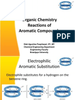 Organic Chemistry Reactions of Aromatic Compounds