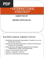 Download International Strategy by arvindgupta_2005 SN21986031 doc pdf