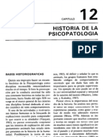 1 Historia de La Psicopatologia