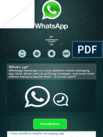 Introduction to WhatsApp: A Cross-Platform Messaging App