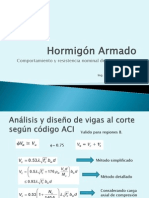 3_2_Comportamiento y Resistencia Nominal de Vigas en Corte