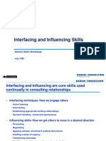 Master influencing and interfacing skills