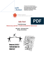 Info Pack: Democracy Lab No.1: Youth Movement For Democracy!