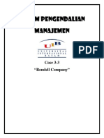 MCS - Case 3-3 Rendell Company