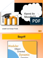 Moodle Einfuehrung