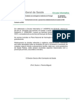 Circular Informativa Nº 48 DSPCS - Cuidados Aos Estrangeiros Residentes em Portugal