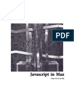 Javascript in Max