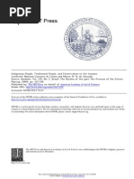 Indigenous People Drive Conservation in the Amazon