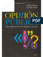 2009 Opinión Pública Una Mirada Desde América Latina