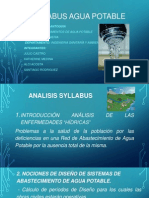 Syllabus Agua Potable g9